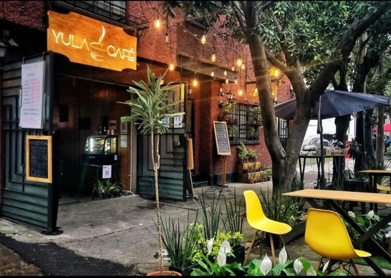 Hostal Roma Condesa Mexiko-Stadt Exterior foto