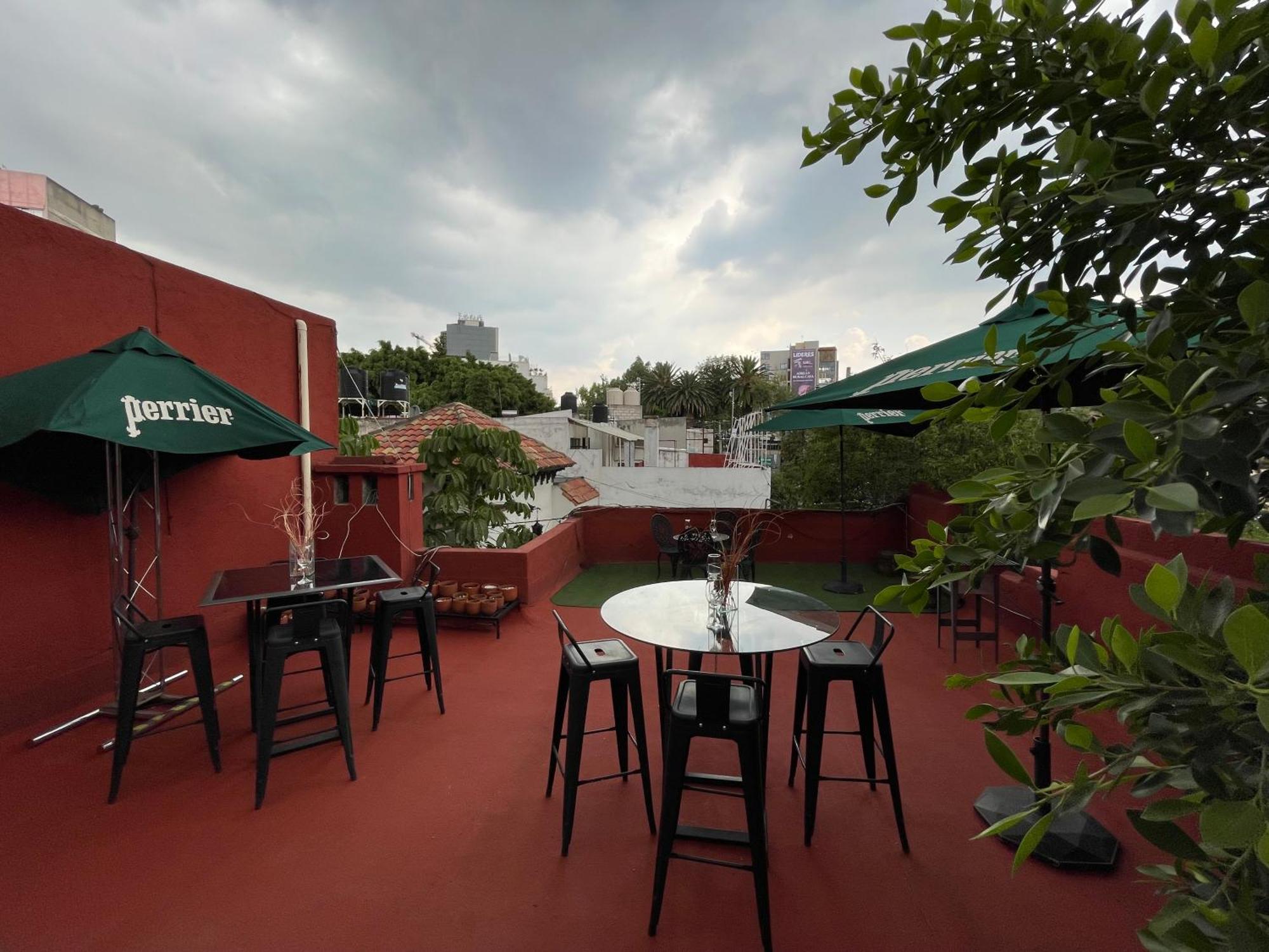 Hostal Roma Condesa Mexiko-Stadt Exterior foto
