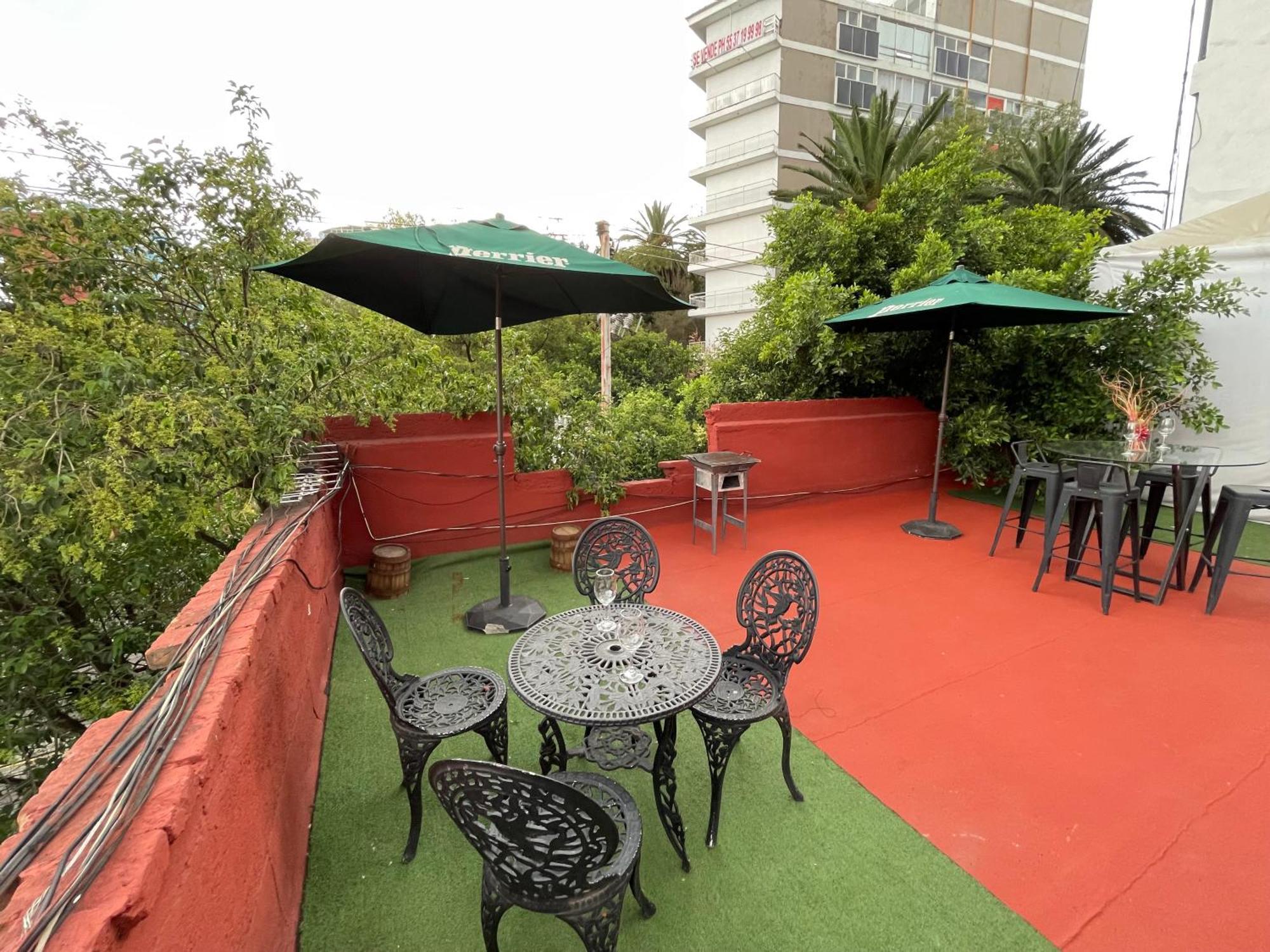 Hostal Roma Condesa Mexiko-Stadt Exterior foto