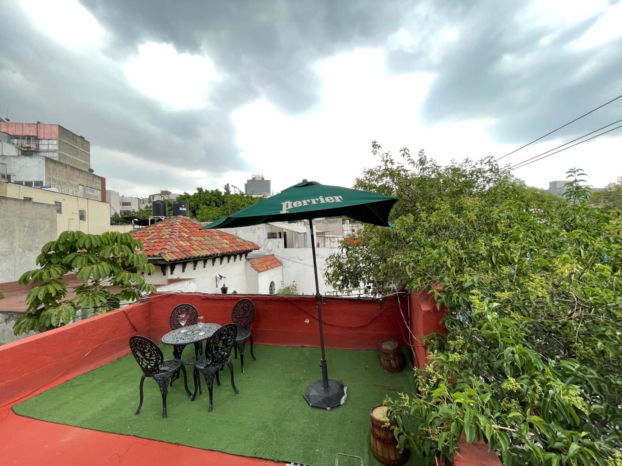 Hostal Roma Condesa Mexiko-Stadt Exterior foto