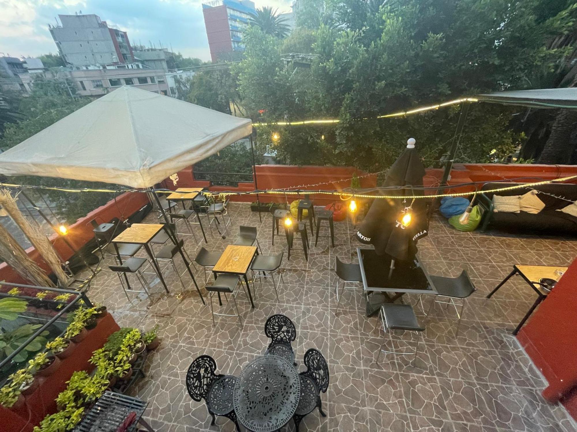 Hostal Roma Condesa Mexiko-Stadt Exterior foto